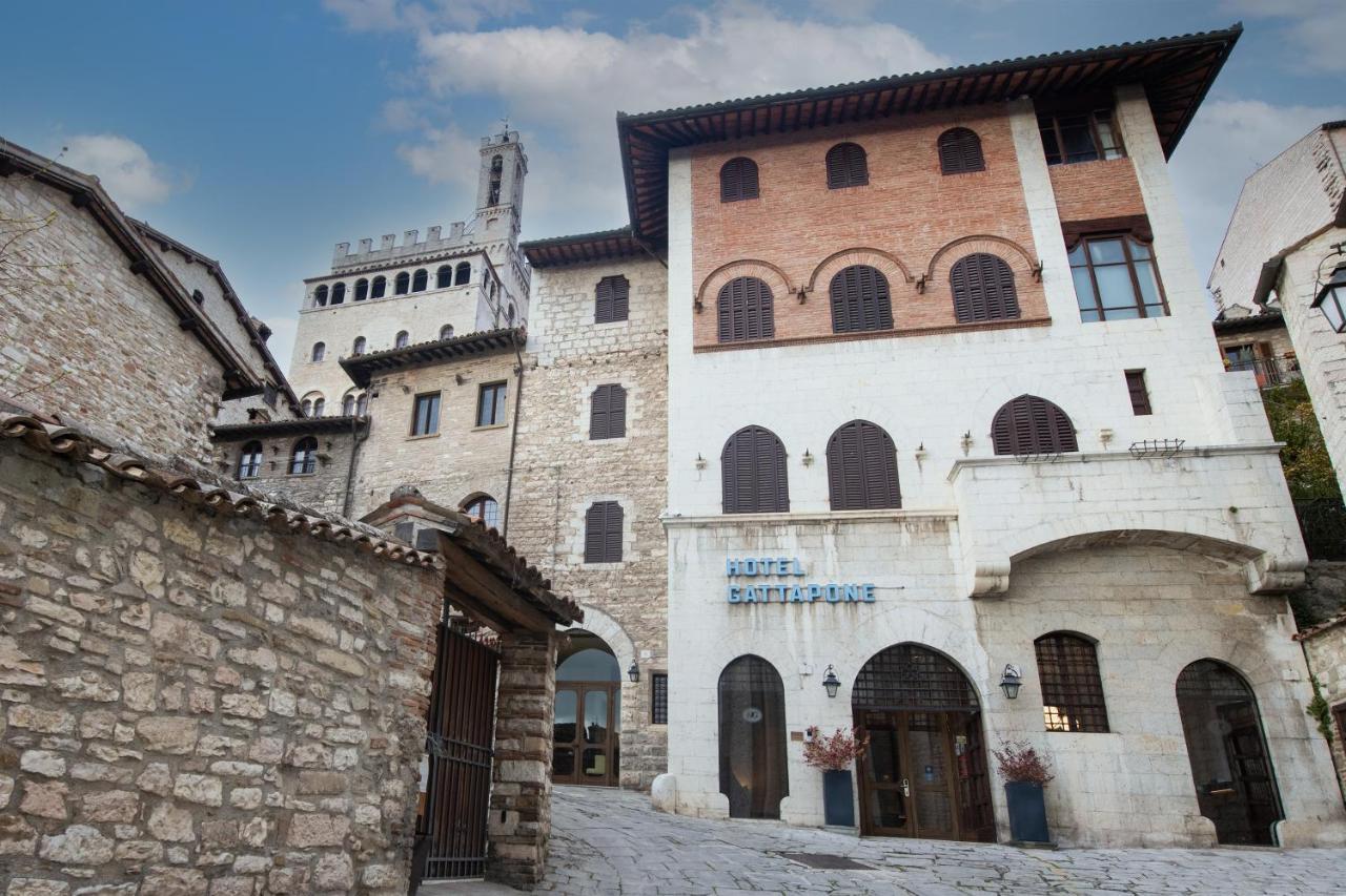 Hotel Gattapone Gubbio Esterno foto