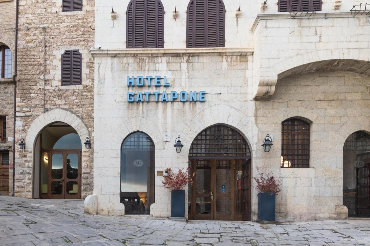 Hotel Gattapone Gubbio Esterno foto