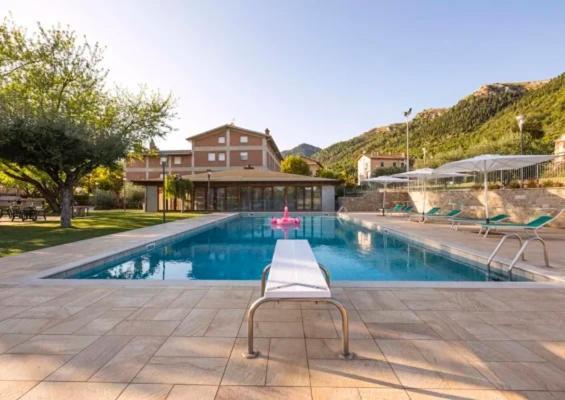 Hotel Gattapone Gubbio Esterno foto
