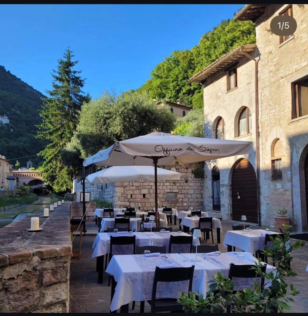 Hotel Gattapone Gubbio Esterno foto